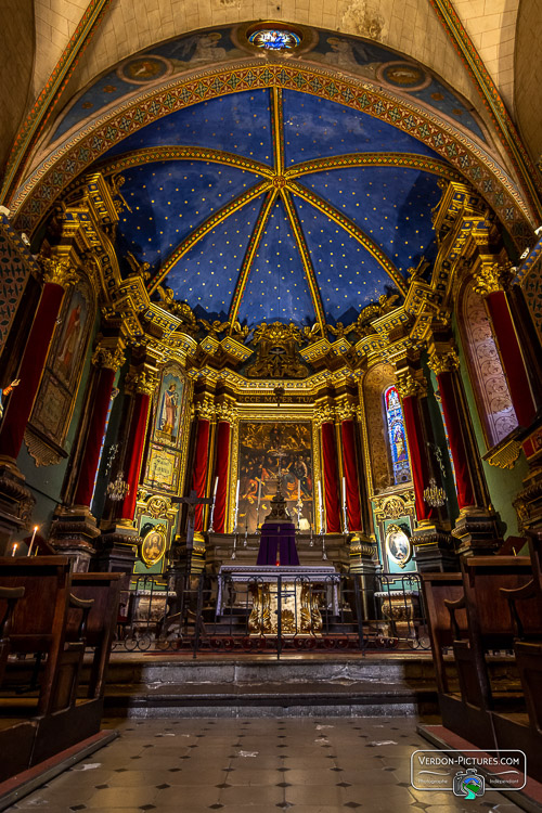 photo eglise entrevaux verdon